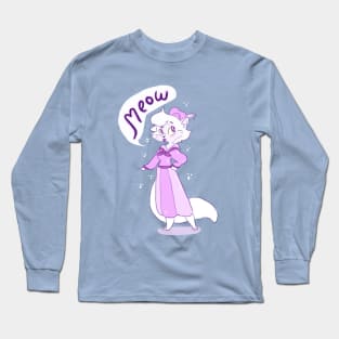 The Kitty Cat Goes? Meow (meow) Long Sleeve T-Shirt